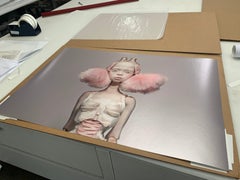 "Tawny Owl" Original Fine Art Print Edition 2/12 by Popovy Sisters