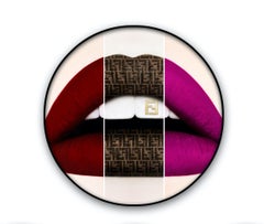 Used "LIPS - L91012" Lenticular photo Edition of 8 by Giuliano Bekor