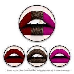 "LIPS - L91012" Lenticular photo Edition of 8 by Giuliano Bekor