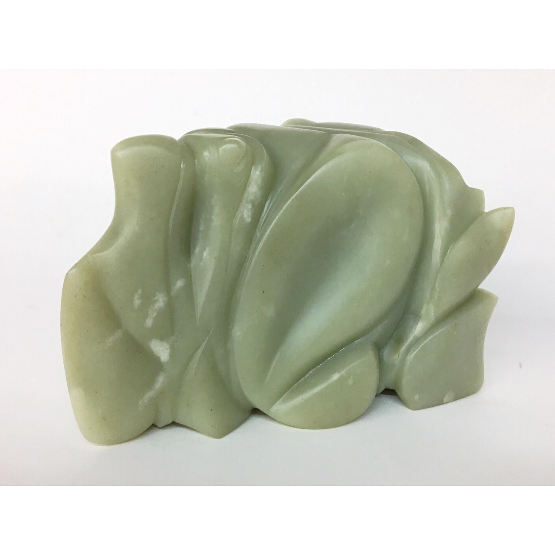 Scultura in pietra ollare TANGLE 6 1/2 × 4 × 3 pollici di Melanie Newcombe 4