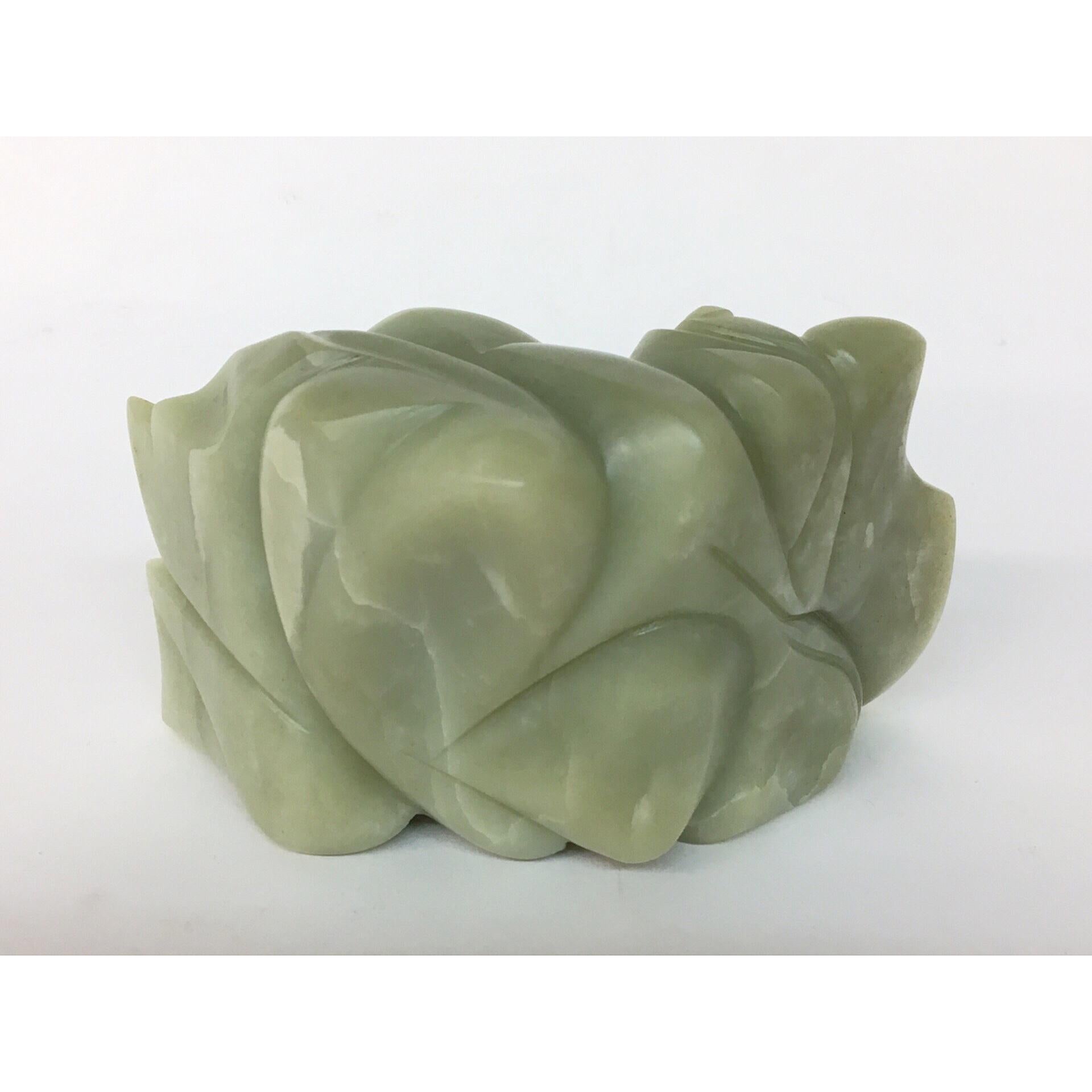 TANGLE Soapstone Sculpture 6 1/2 × 4 × 3 inch by Melanie Newcombe 2