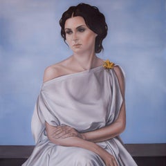 "Autumn" Oil painting 47" x 35" inch by Yousra Hafad