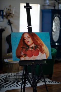 "Chica con naranjas" Fotografía artística 30x40inch Ed 2/10 por Viktorija Pashuta