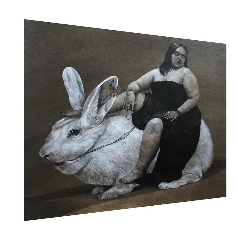 rabbit woman