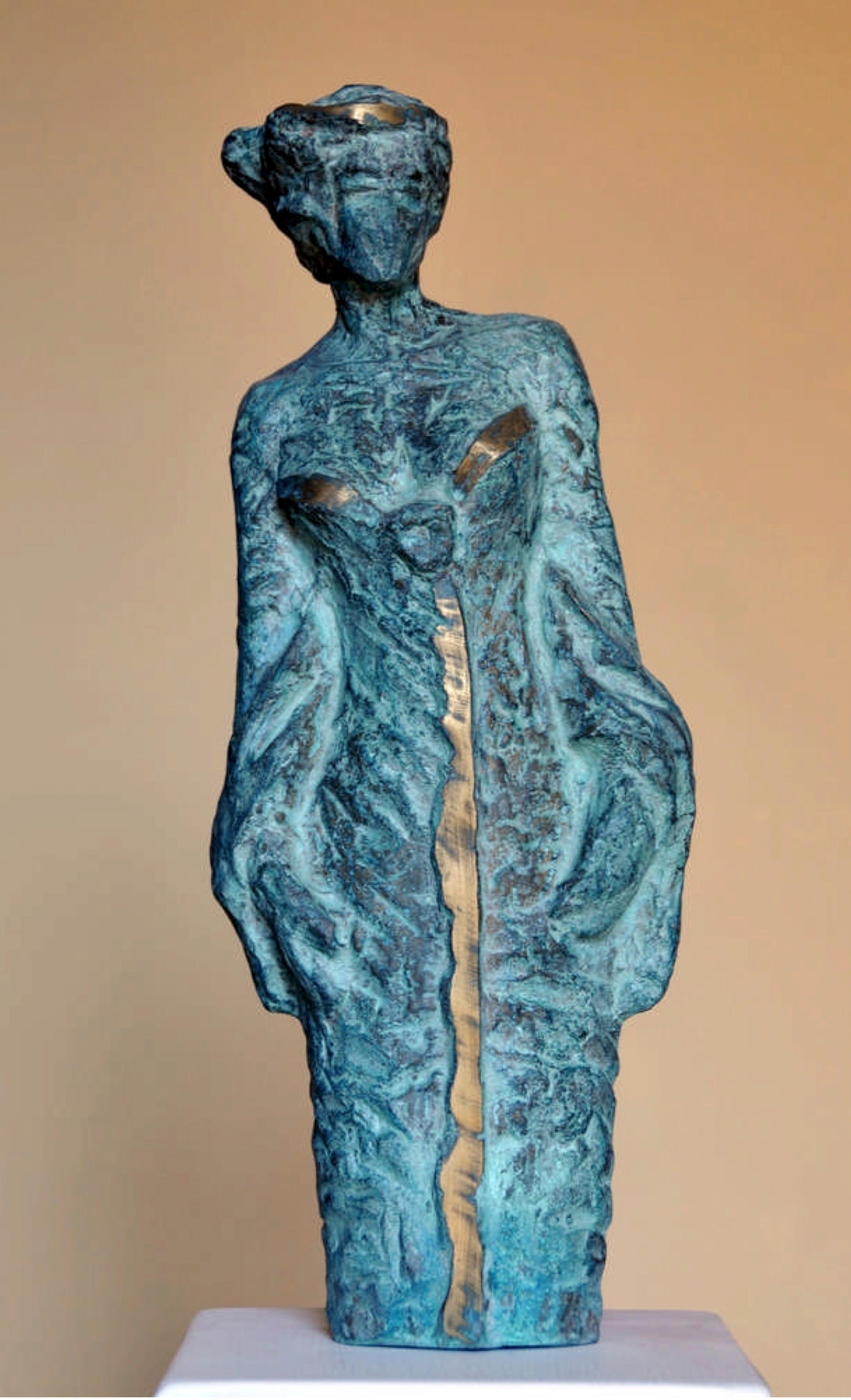 "Mannequine" Bronze Sculpture 18" x 7" x 4" inch by Sarkis Tossonian	

* Due to the Ministry of Culture policy + COVID situation, handling time (paperwork) may take up to 1-3 month.  

Sarkis Tossoonian was born in Alexandria in 1953. He graduated