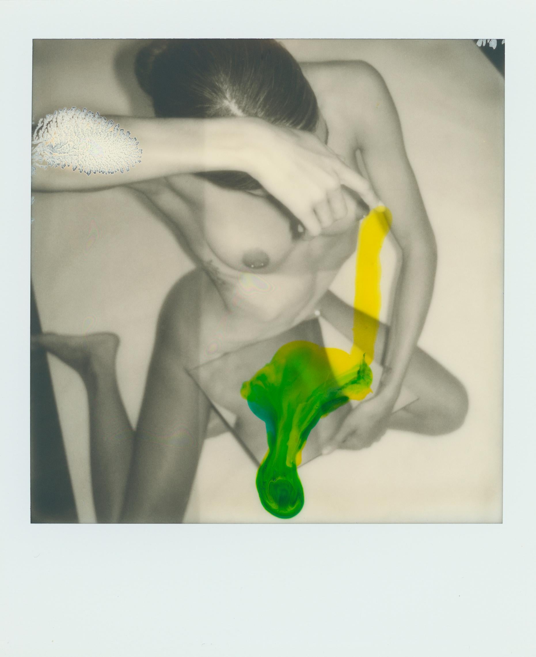 Polaroid original 10" Poloroid / pièce unique de Larsen Sotelo 