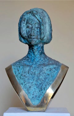 "Zara" Bronze Sculpture 21" x 14" x 9" inch by Sarkis Tossonian						