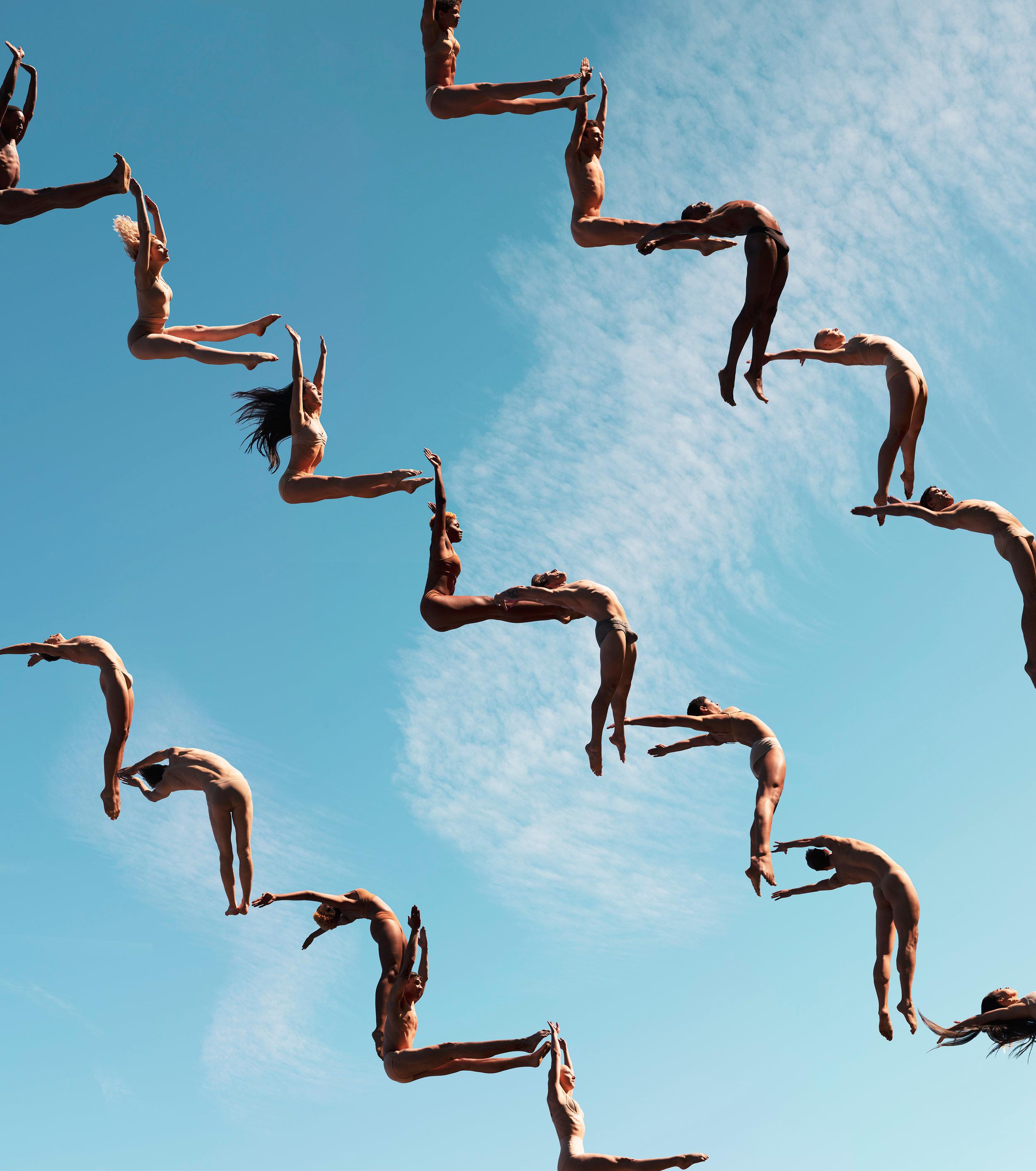 Photographie « Sky Climb » 40" x 30" pouces Édition 1/24 de Rob Woodcox