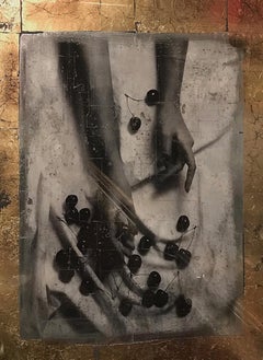 "Cherry Orchard" 28" x 27" inch Ed 1/3 by VLADIMIR CLAVIJO-TELEPNEV