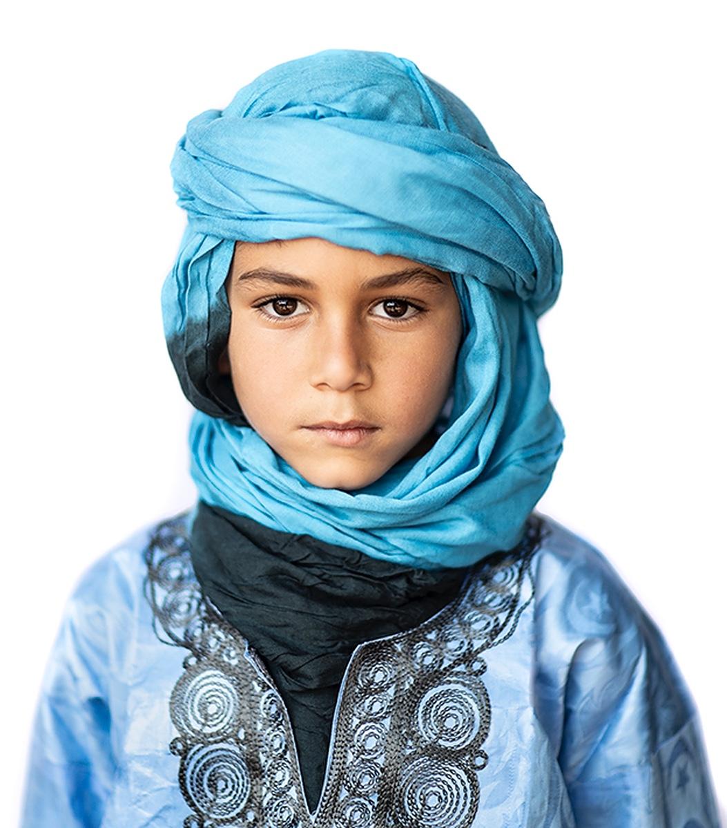"Moroccan Boy" Photography 40" x 36" inch Edition 1/5 by Safaa Kagan