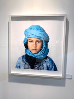 "Moroccan Boy" Portrait Photography 40" x 36" inch Edition 1/5 by Safaa Kagan