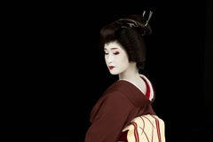 "Geisha in Kyoto" Photography 30" x 40" inch Edition 2/5 by Safaa Kagan