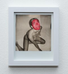 "Pola Girls 17" Nude Polaroid Photography - Unique piece by Larsen Sotelo