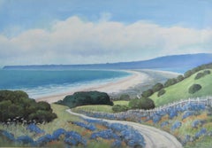 California landscape near Stinson Beach, CA - coastal scene by Edwin Siegfried 