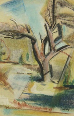Abstract Drawing by Northwest Modernist Artist Demetrios Jameson