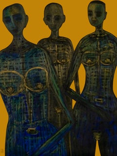 French Contemporary New Media by Evelyne Huet - The Three Graces