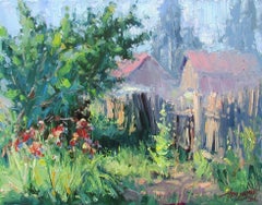Russian Contemporary Art by Yuriy Demiyanov - The Sun of the Fence