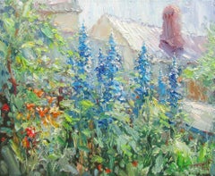 Russian Contemporary Art by Yuriy Demiyanov - Delphinium