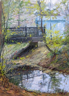 Russian Contemporary Art by Yuriy Demiyanov - Small Bridge