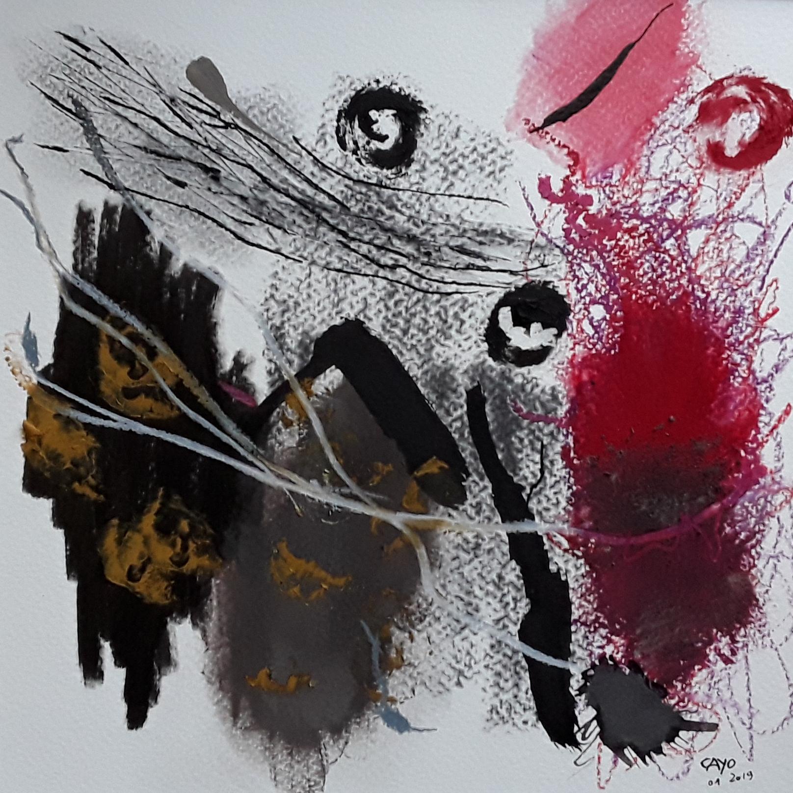 Peinture acrylique sur papier