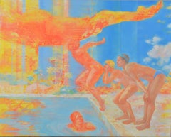 Japanische zeitgenössische japanische Kunst von Hiromi Sengoku - Beyond The Beyond The Summer