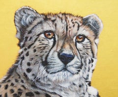French Contemporary Animal Painting by Christine Pultz - Laïra