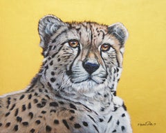 French Contemporary Animal Painting by Christine Pultz - Laïra