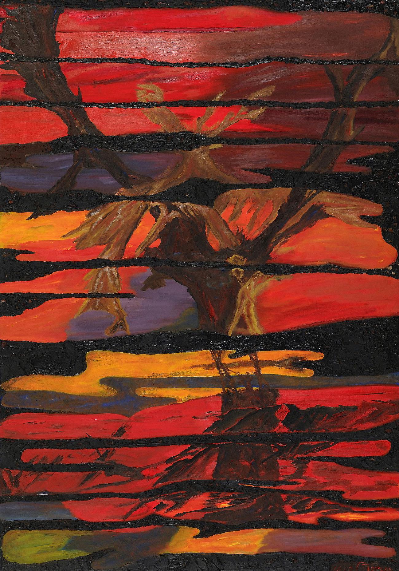 Olio su tela

Francis Moreau è un artista francese (1940-2021) che ha vissuto e lavorato a Parigi, in Francia. Come molti altri, non è nato con il pennello fin dall'infanzia ma, grazie al duro lavoro e all'abnegazione, è riuscito a diventare un