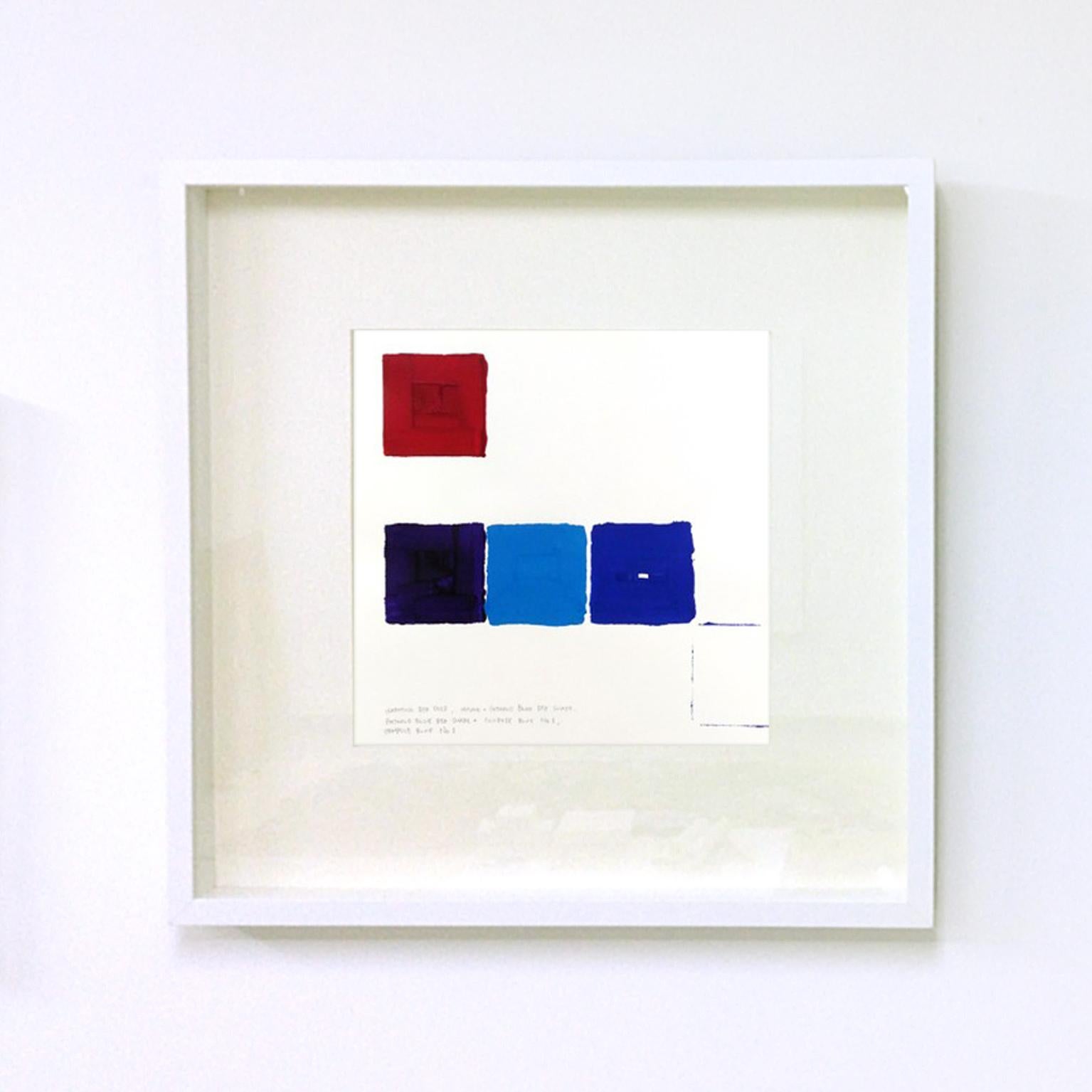 Miki Wanibuchi Abstract Drawing - Untitled, Walking in Tenma Project #027/100