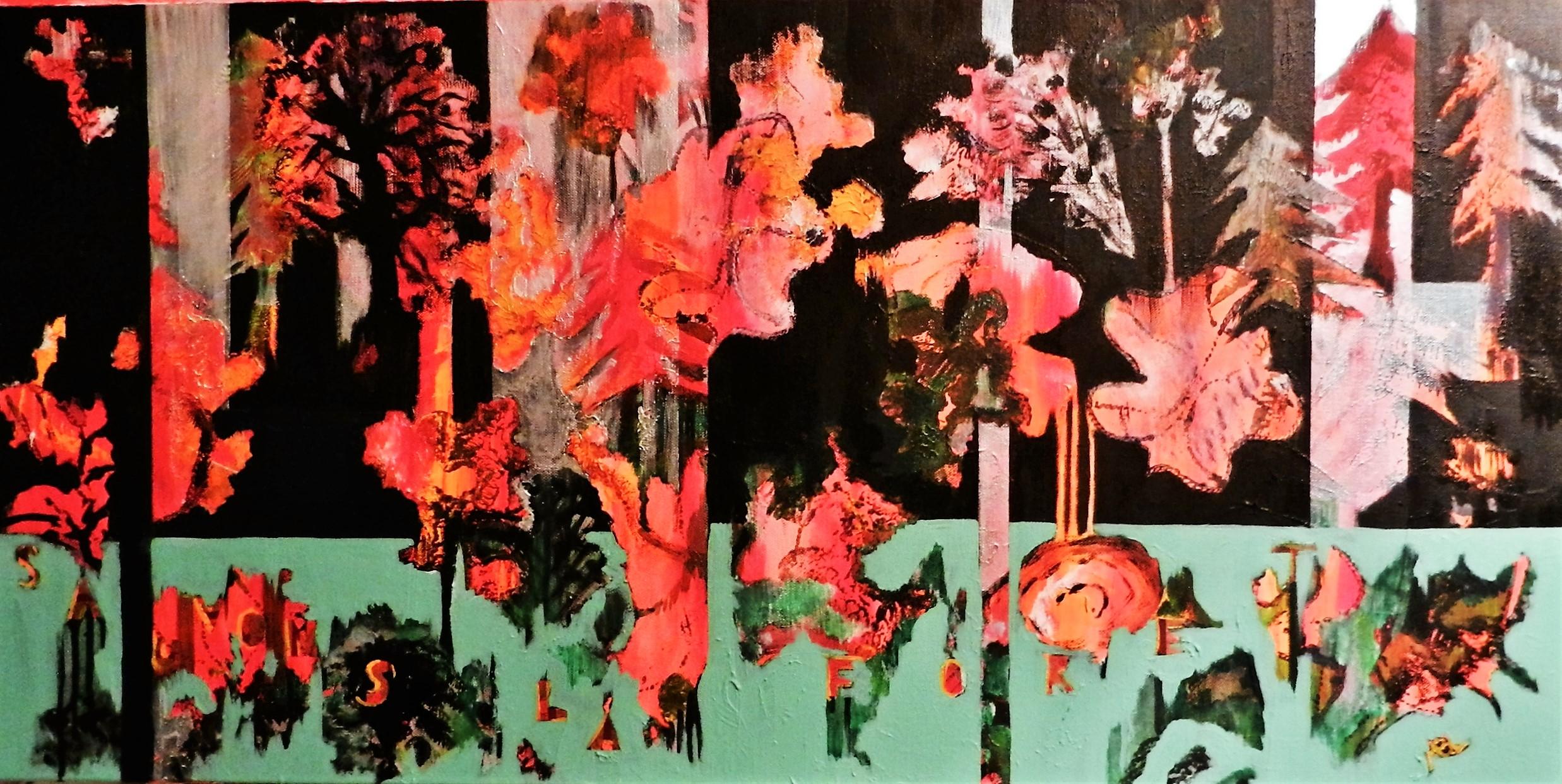 French Contemporary Art by Brigitte Mathé - Forest Rescue