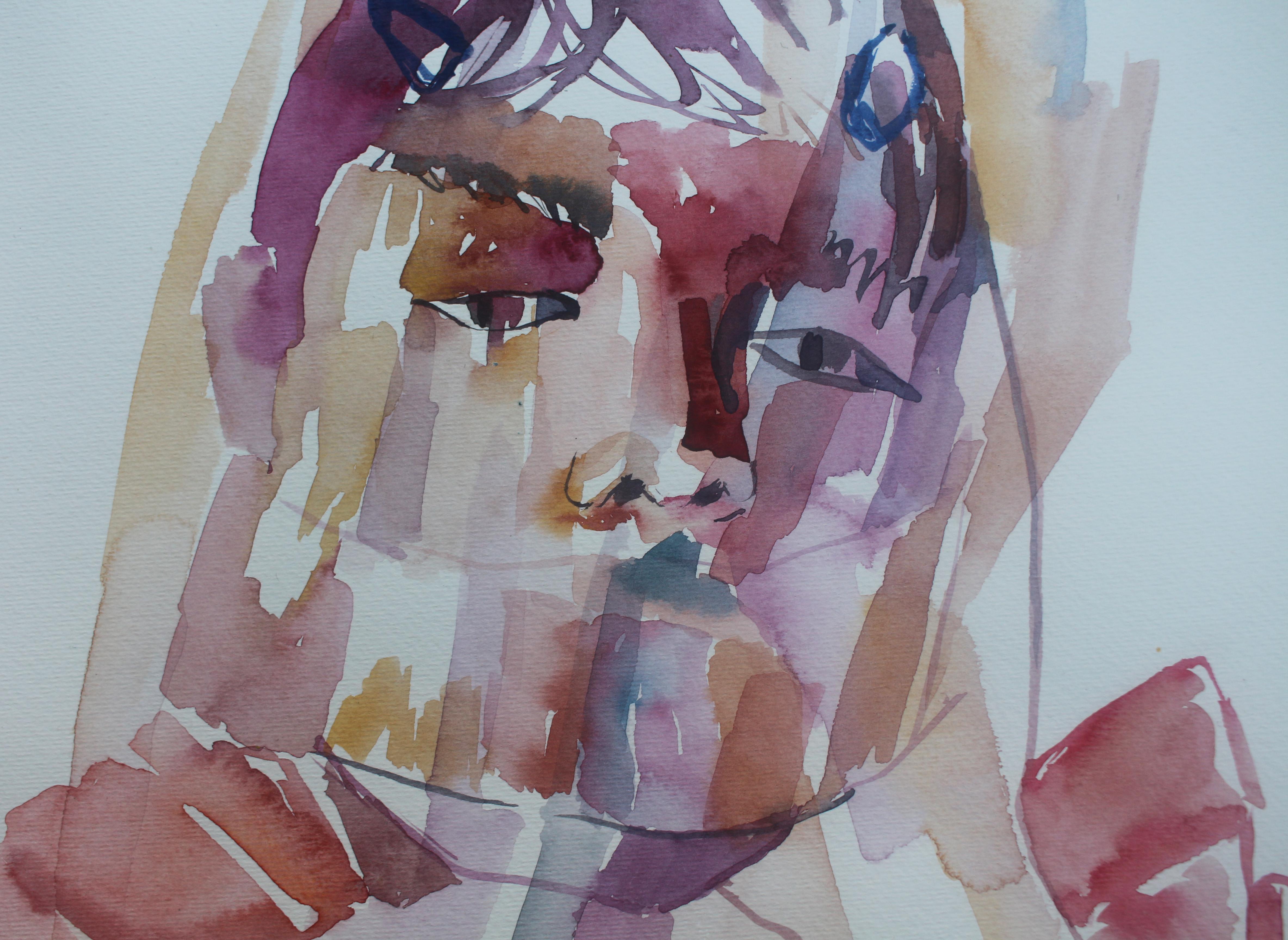 Georgianische zeitgenössische Kunst von Nino Eliashvili – Innenseite im Angebot 1