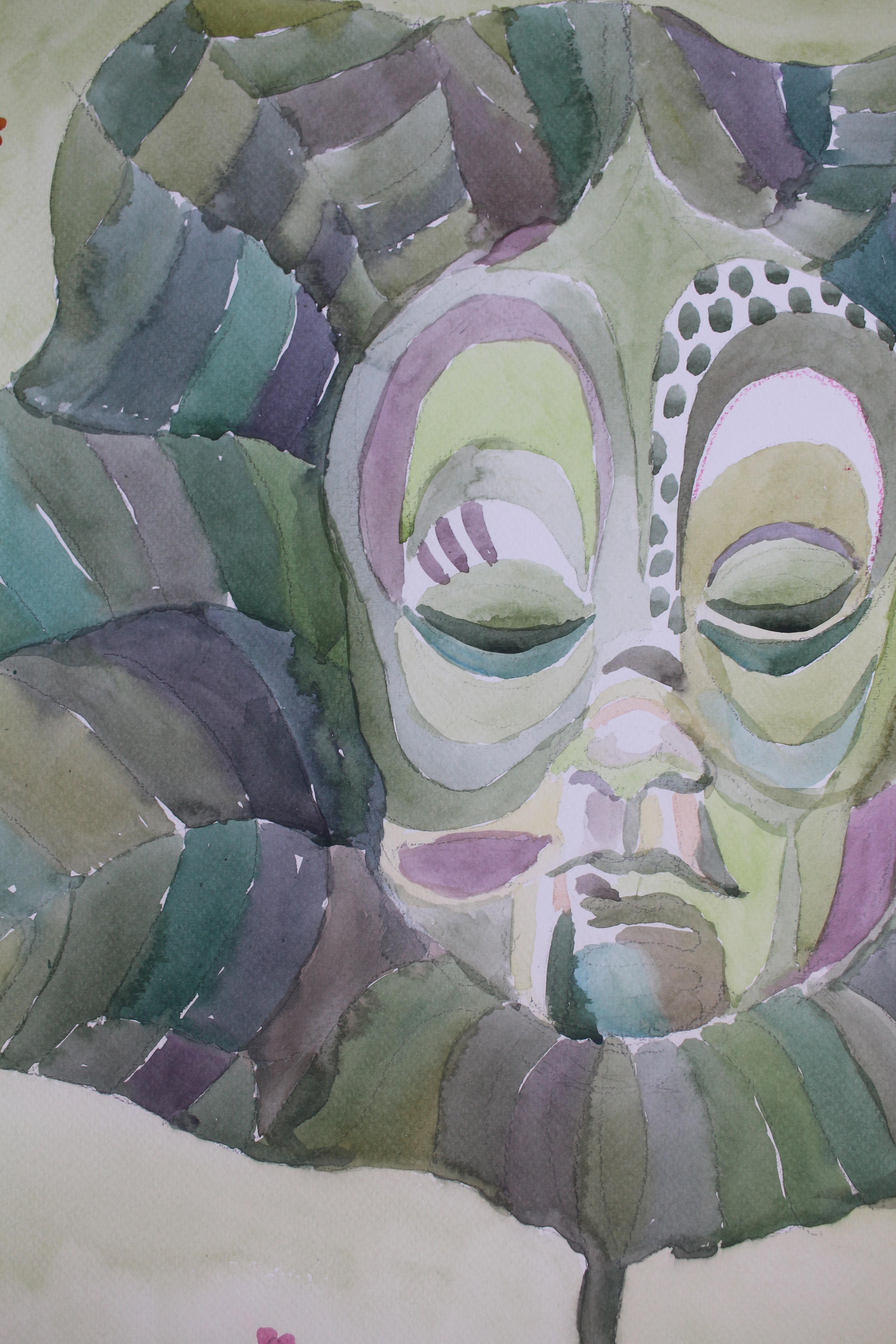 Arte contemporanea georgiana di Nino Eliashvili - Moody in vendita 1