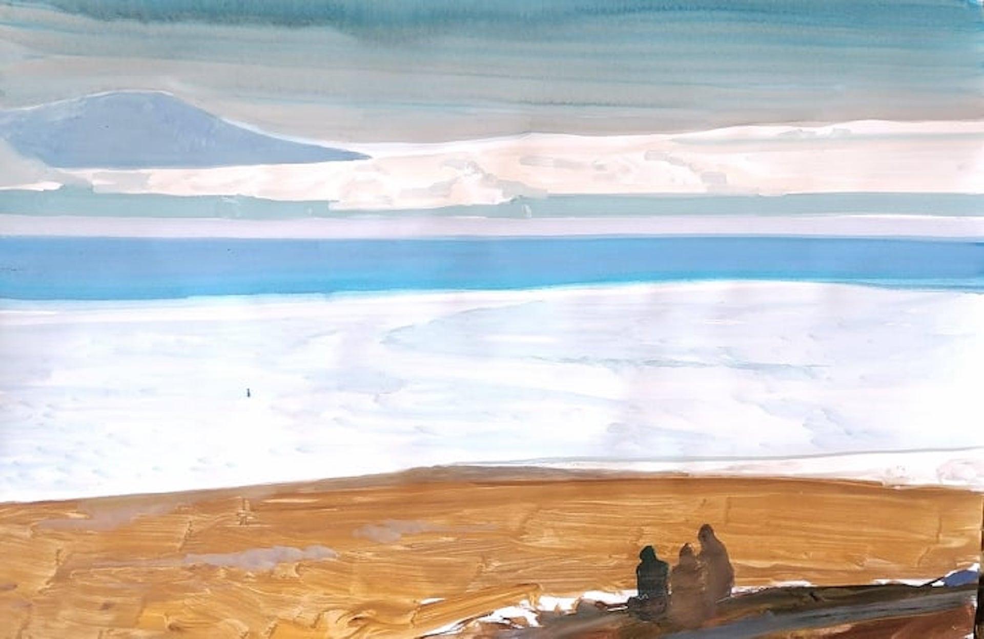 Tusche, Feder und Pigment auf Papier

Ilia Balavadze ist ein georgischer Künstler, der 1968 geboren wurde und in Tiflis, Georgien, lebt und arbeitet. Von 1987 bis 1993 studierte er Malerei an der Staatlichen Kunstakademie Tiflis. Danach arbeitete er