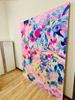 Japanese Contemporary Art by Minako Asakura - Peach Tree