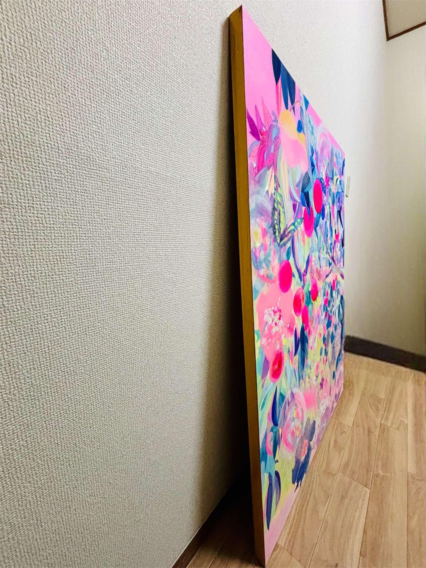 Arte contemporanea giapponese di Minako Asakura - Albero di Pesco in vendita 2