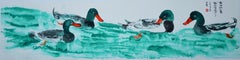 Arte contemporáneo chino de Wu You - No hay presión sobre el agua