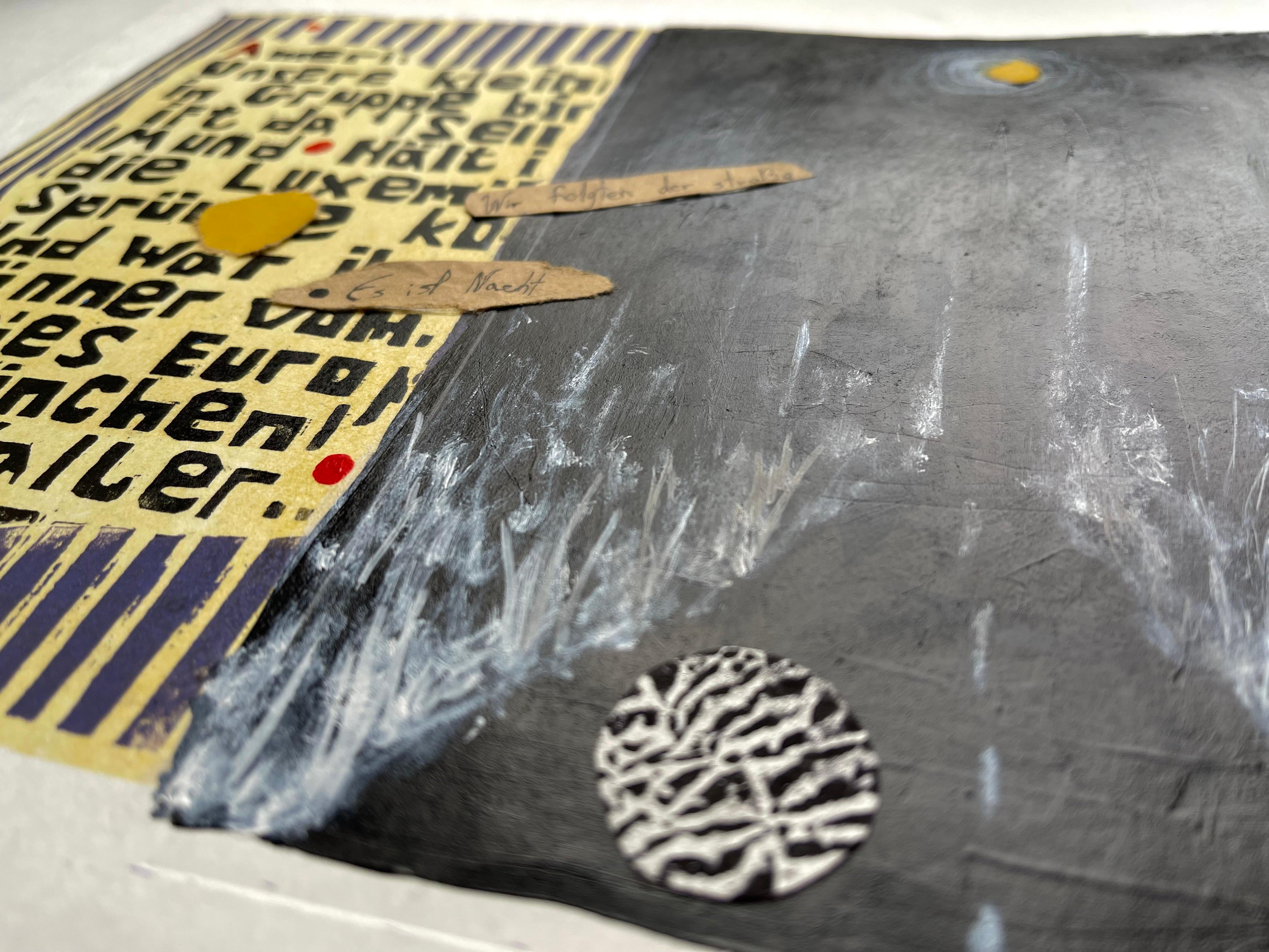 Art géorgien de Nina Narimanishvili - « It's Night, We Followed the Road » en vente 3