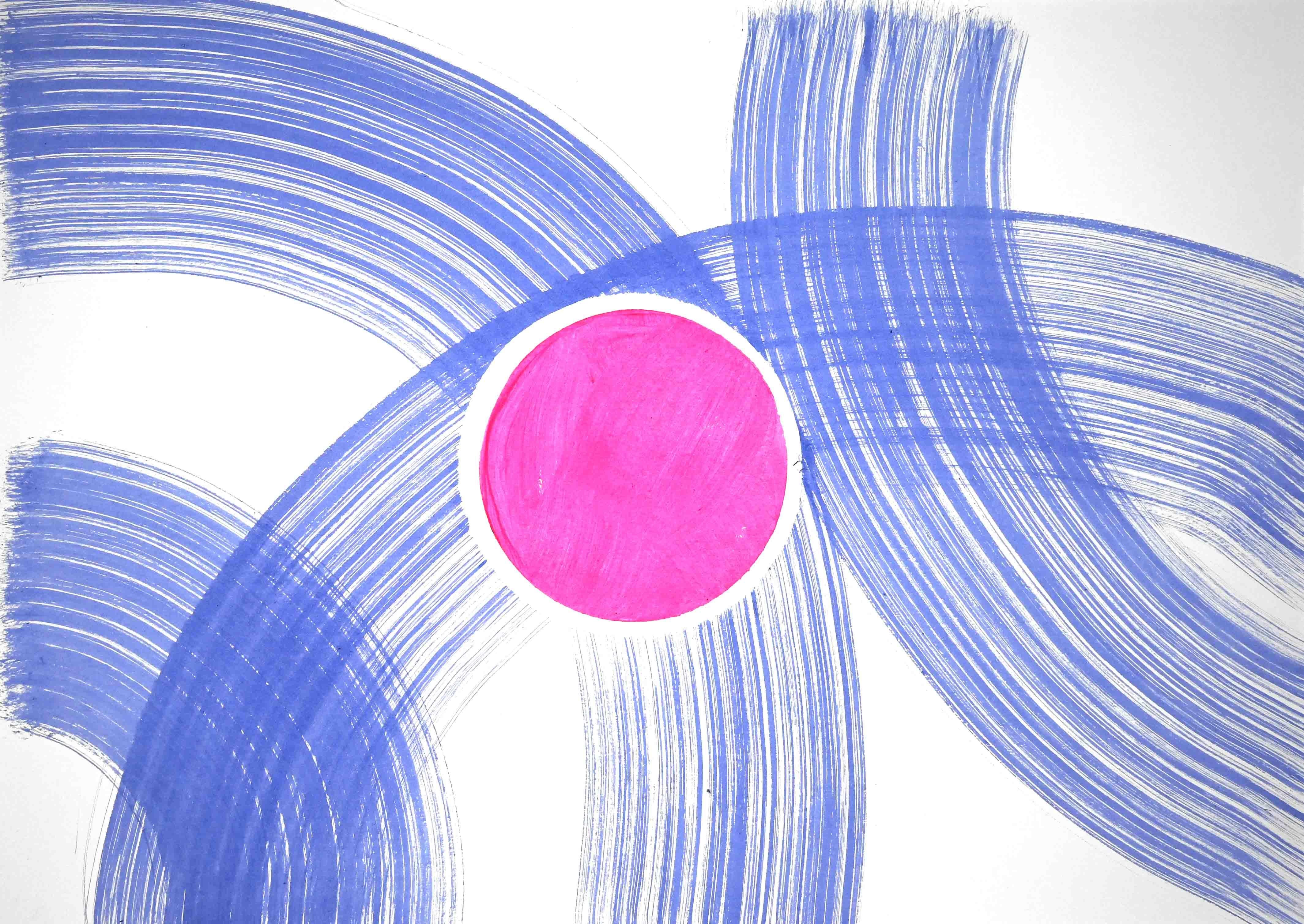 Arte contemporáneo indio de Sumit Mehndiratta - Dibujo nº 333 en venta 5