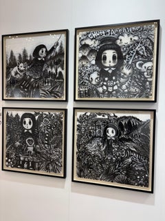 Korean Contemporary Art by Shin Seung-Hun - Healing Garden Chunja & Animals