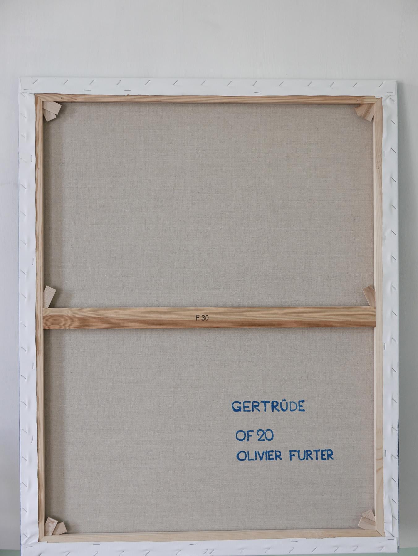 Art contemporain suisse d'Olivier Furter - Gertrüde en vente 2