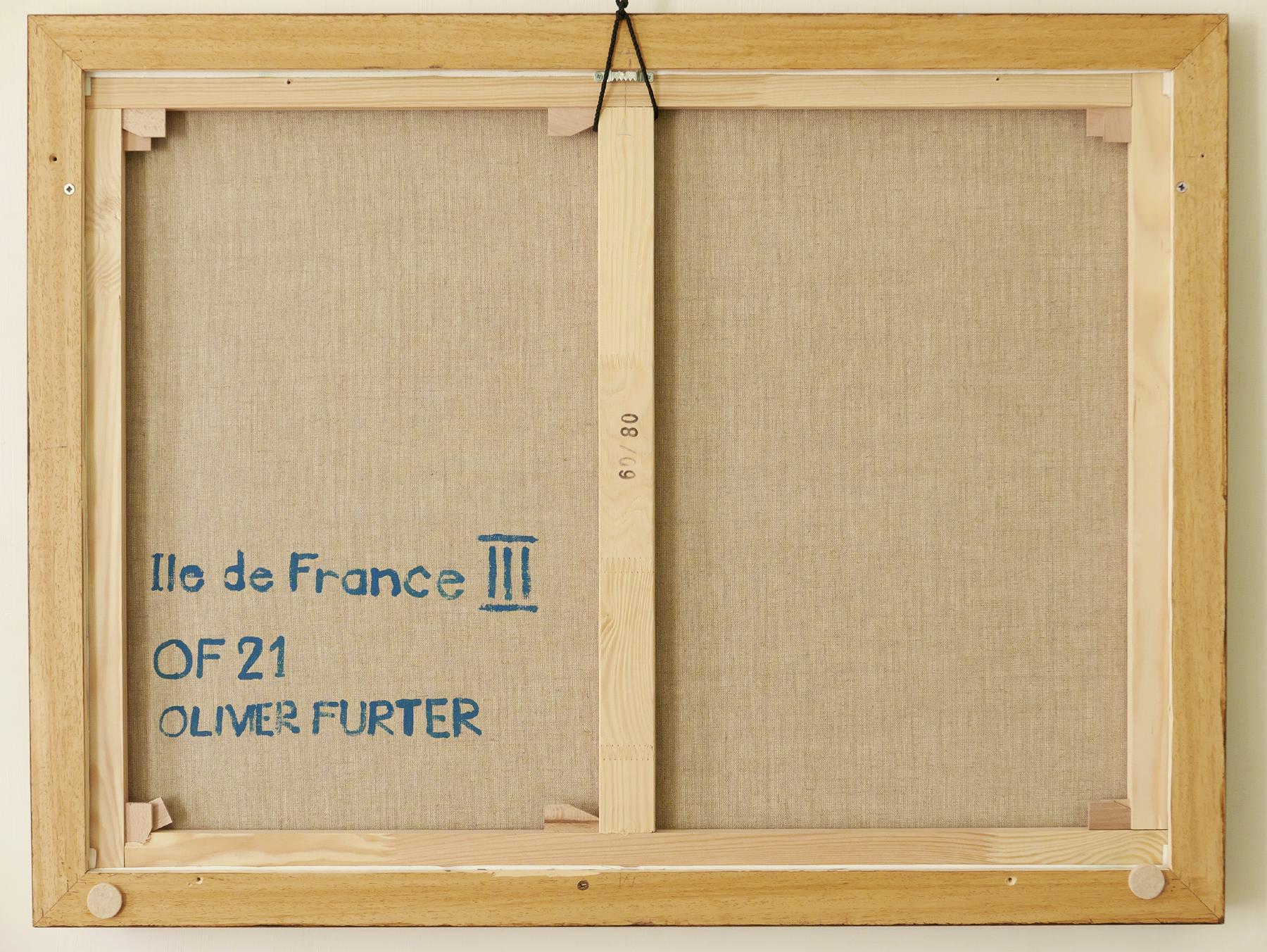 Swiss Contemporary Art by Olivier Furter - Île-de-France III For Sale 1