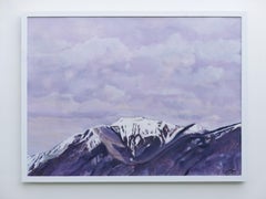 Arte contemporáneo suizo de Olivier Furter - Montaña Roja