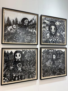 Arte contemporanea coreana di Shin Seung-Hun - Heal's Greenland Chunja, La Tigre