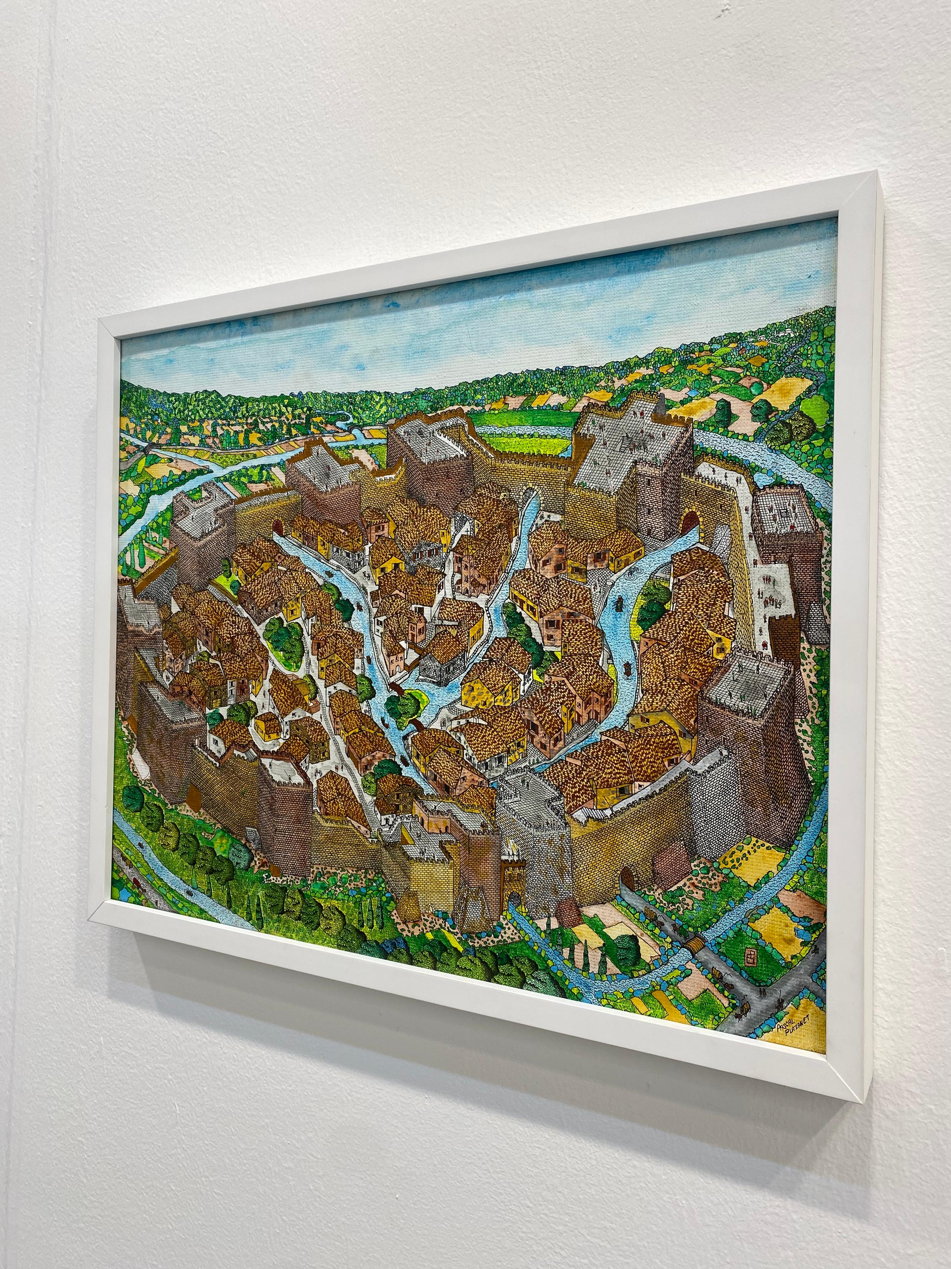 French Contemporary Art by Pascal Plazanet - Provençale No. 20 For Sale 1
