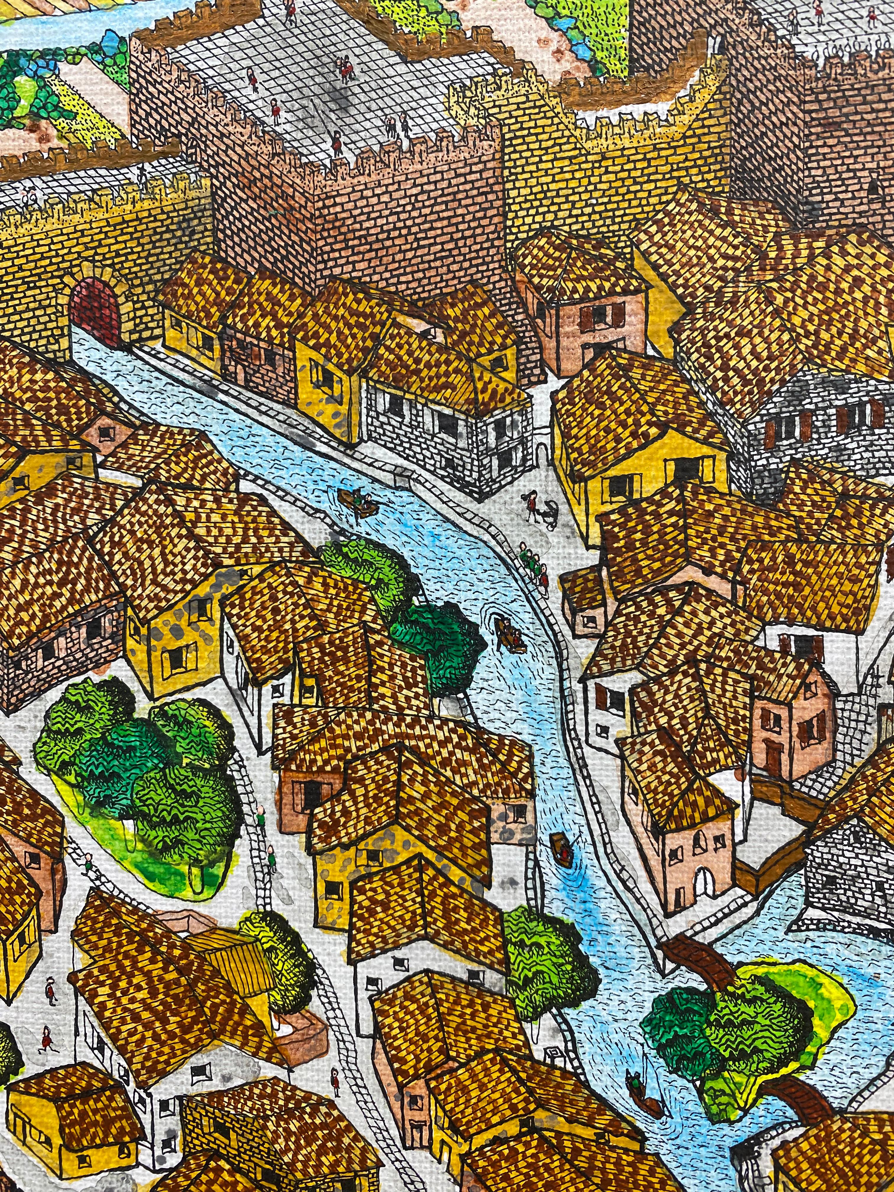 French Contemporary Art by Pascal Plazanet - Provençale No. 20 For Sale 4