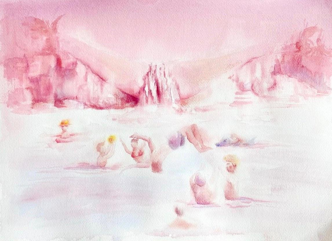 Aquarell auf Papier