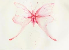 Russische zeitgenössische Kunst von Anna Bukhareva – Fliegen wie ein Schmetterling