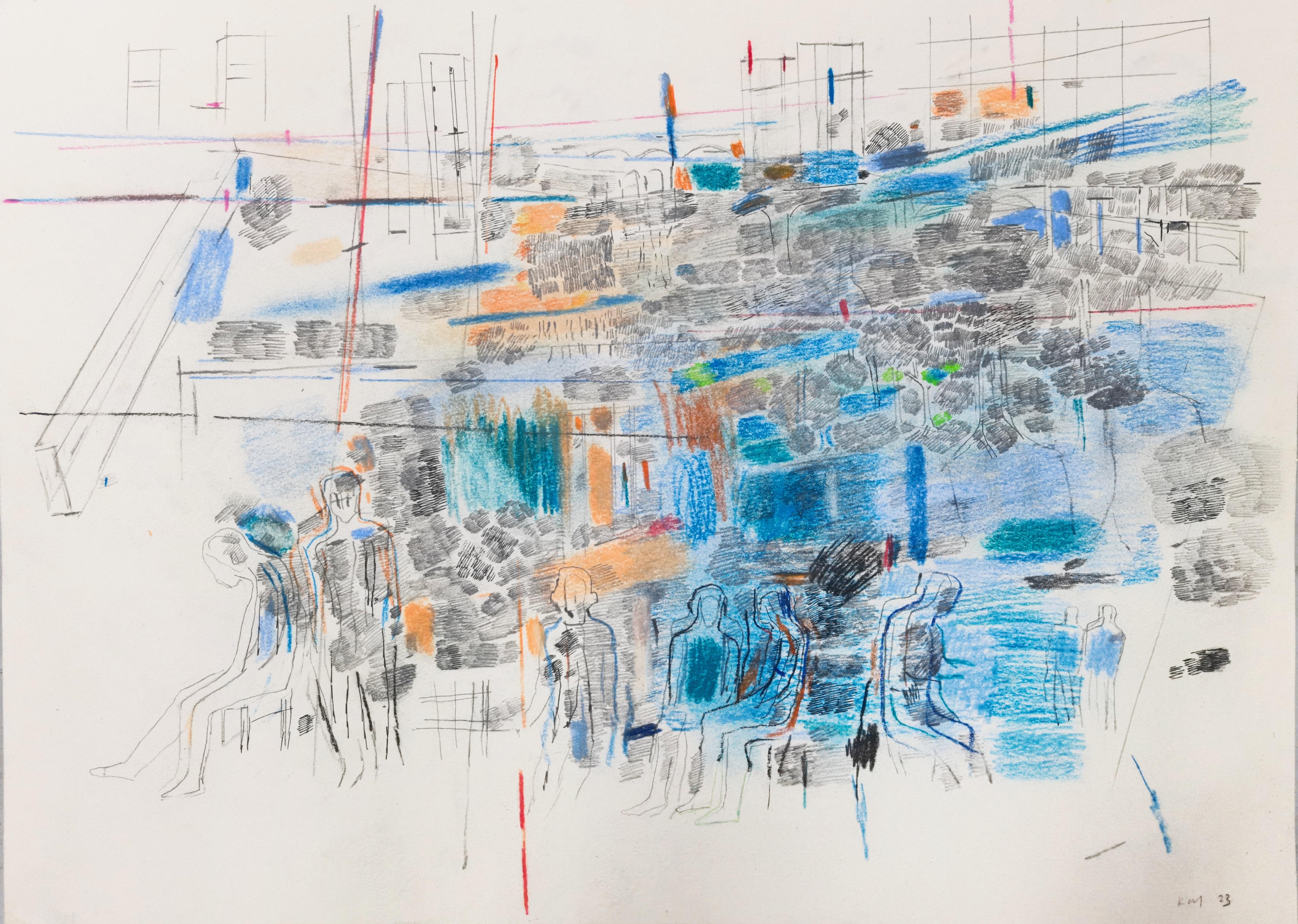 Arte contemporanea russa di Anna Kazmina - Trasformazione. Città
