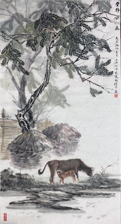 Zeitgenössische chinesische Kunst von Liu Ziyu -  Erntesaison
