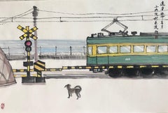 Chinese Contemporary Art by Liu Ziyu - Distance